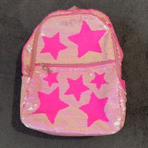 Justice Flip Sequin Star Backpack